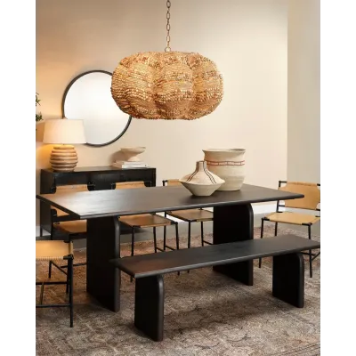 Clamshell Natural Chandelier Extra Large