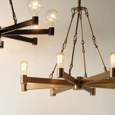 Manchester 8-Light Metal Chandelier