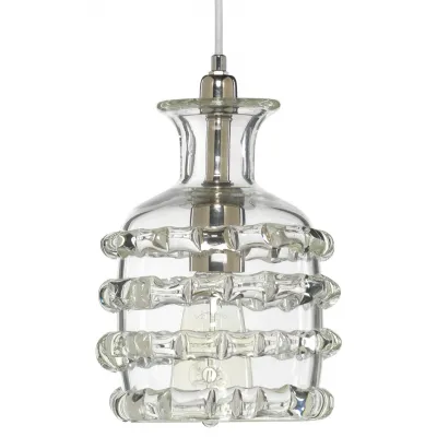 Ribbon 1-Light Glass Pendant