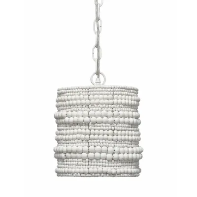 Strand Pendant - White