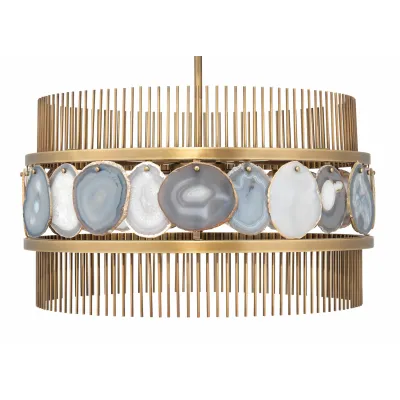 Upsala Agate 8-Light Chandelier