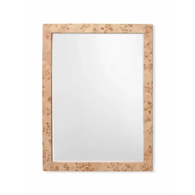 Chandler Rectangle Wood Mirror, Natural