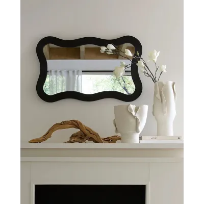 Dali Rectangular Mirror - Black