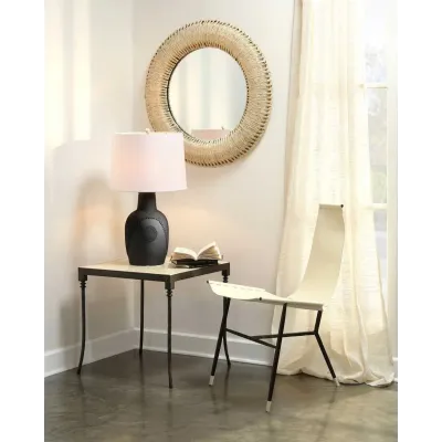 Hollis Round Rope Mirror