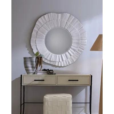 Millstone Round Mirror