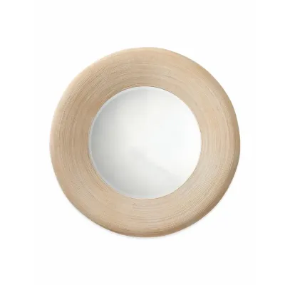 Paddock Round Mirror - Cream