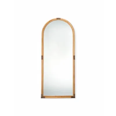 Saltwater Floor Mirror, Natural