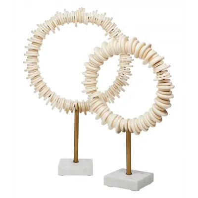 Arena Ring Sculptures (Set of 2)