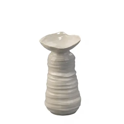 Marine Ceramic Vase, Medium