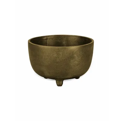 Relic Metal Small Footed Bowl