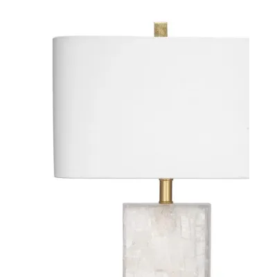 Caesar  Calcite Table Lamp