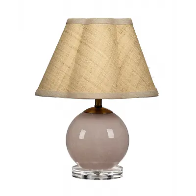 Dottie Blown Glass Table Lamp, Pink