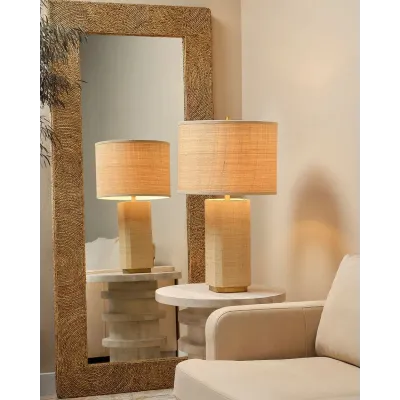 Utopia Raffia Table Lamp