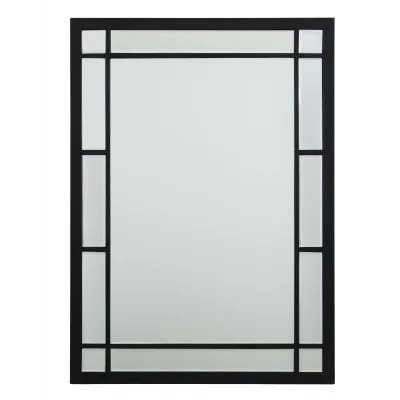 Chelsea Iron Mirror, Black