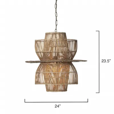 Nazas Rattan 1-Light Pendant