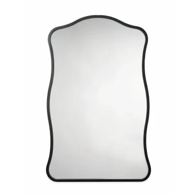 Aurora Wall Arch Mirror - Black
