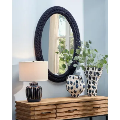 Club Oval Mirror