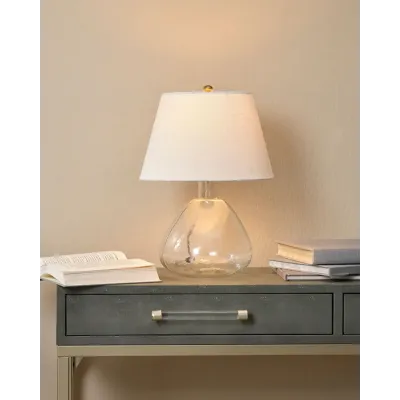 Demi Blown Glass Table Lamp Clear