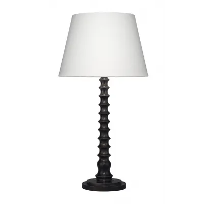 Revolution Wood Table Lamp, Black