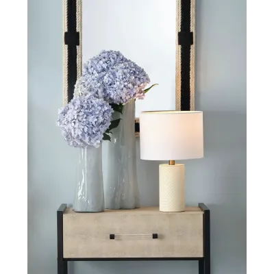 Roman Table Lamp - Cream