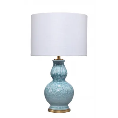 Whitney Ceramic Table Lamp, Blue