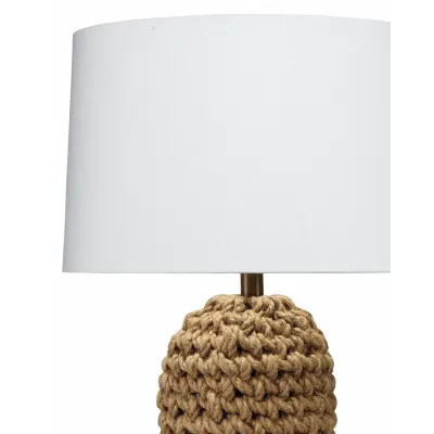 Lawrence Jute Table Lamp, Brown