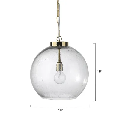 Luca Glass 1-Light Pendant