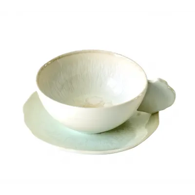 Plume Perle Tea Cup And Saucer 20 cl