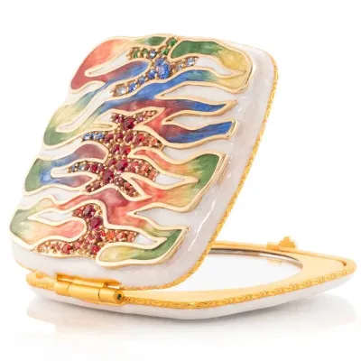 Lia Rainbow Zebra Compact