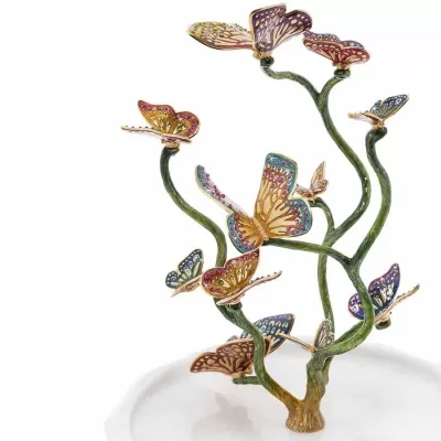 Aldora Butterfly Branch Cloche (Special Order)