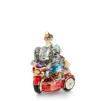 2020 Baby's First Christmas Glass Ornament