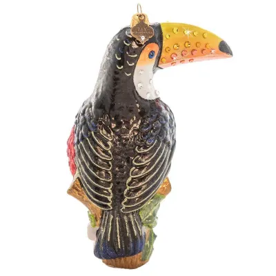 Toucan Glass Ornament Jewel
