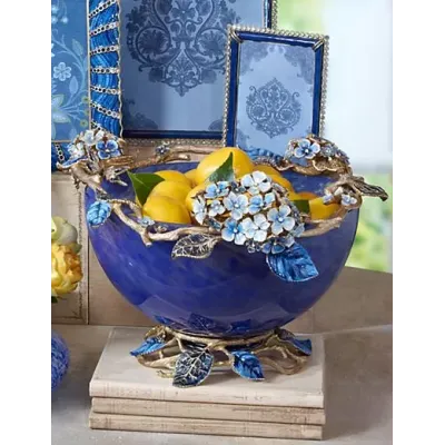 Sophie Hydrangea Glass Bowl (Special Order)