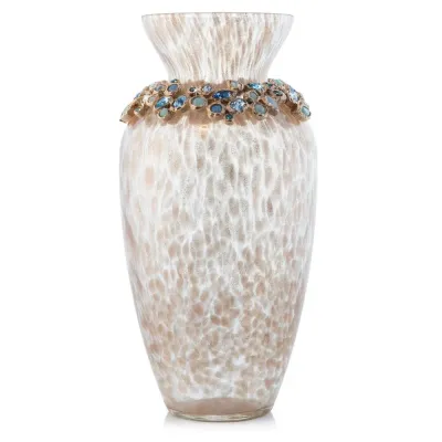 Norah Oceana Bejeweled Vase