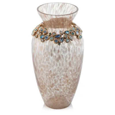 Norah Oceana Bejeweled Vase