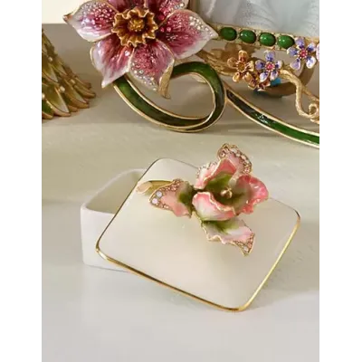 Lainey Tulip Porcelain Box