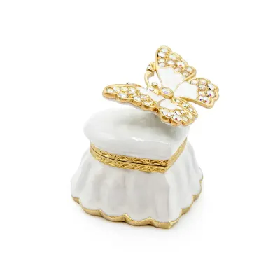 Emma Opal Heart Box Mini