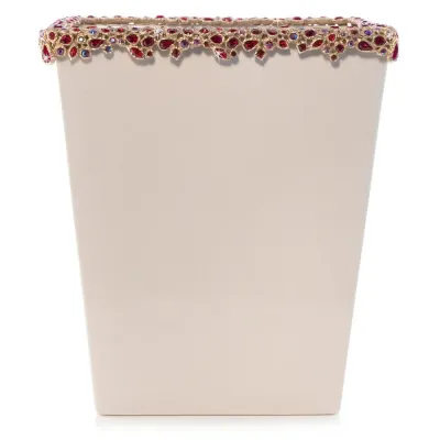 Esther Ruby Bejeweled Trash Bin