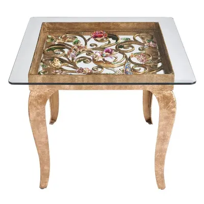 Josephine Floral Side Table