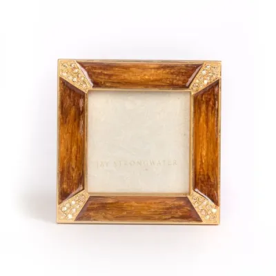Leland Topaz Pavé Corner Frame 2"