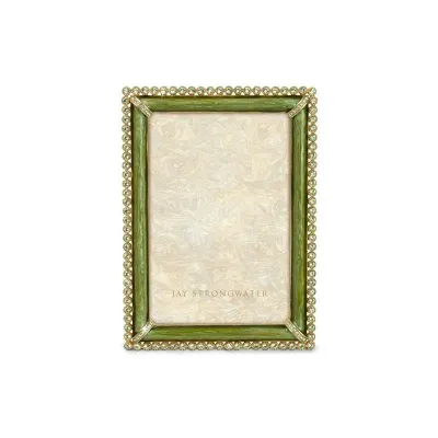 Lorraine Stone Edge 4" x 6" Picture Frame Green