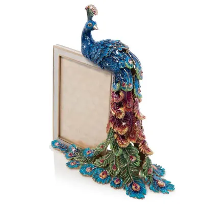 Alexi Peacock 4"x 6" Picture Frame Rainbow (Special Order)