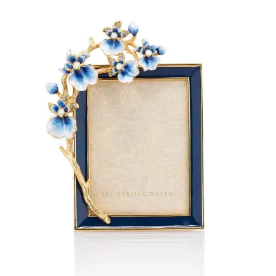 Kelsey Delft Garden Orchid Frame 3" x 4"