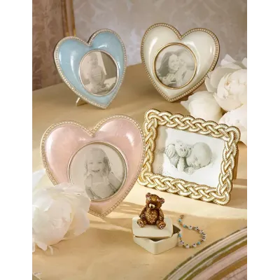 Chantal Pale Blue Heart Frame