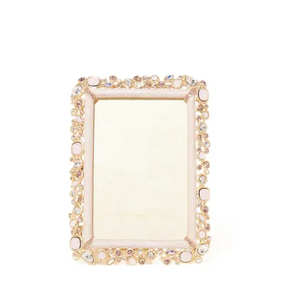 Emery Baby Pink Bejeweled Frame 4" x 6"