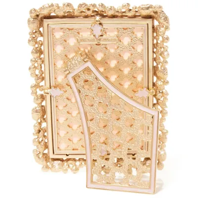 Emery Baby Pink Bejeweled Frame 4" x 6"