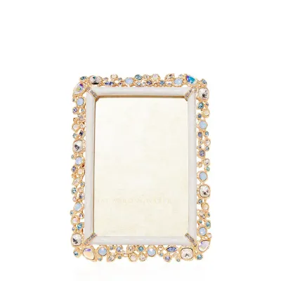 Emery Baby Blue Bejeweled Frame 4" x 6"