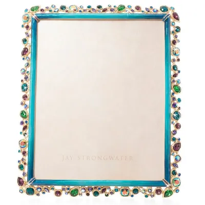 Theo Peacock Bejeweled Frame 8" x 10"