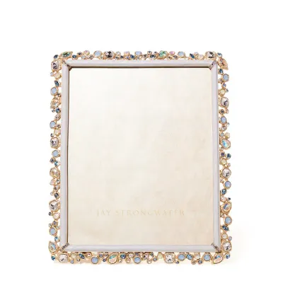 Theo Baby Blue Bejeweled Frame 8" x 10"