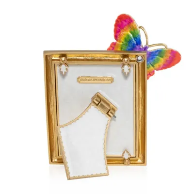 Nova Rainbow Butterfly Frame 3" x 4"